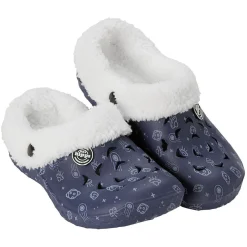 Sabot Hipps fourré enfant hiver multicolore 30/31
