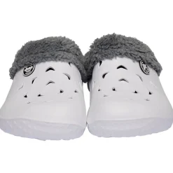 Sabot Hipps fourré femme hiver blanc gris 38/39