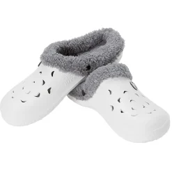 Sabot Hipps fourré femme hiver blanc gris 40/41