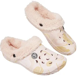 Sabot Hipps fourré imprimé jungle rose pour enfant 34/35