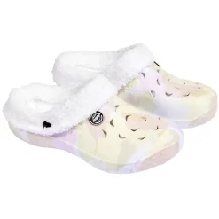 Sabot Hipps fourré imprimé multicolore pour femme 38/39