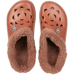 Sabot Hipps fourrés homme hiver brun rouille 41/45