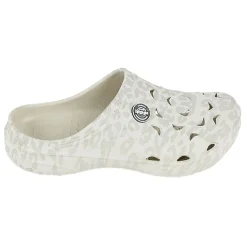 Sabot Hipps motif léopard blanc 40/41