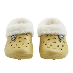 Sabots enfant Hipps fourrés jaune T28/29