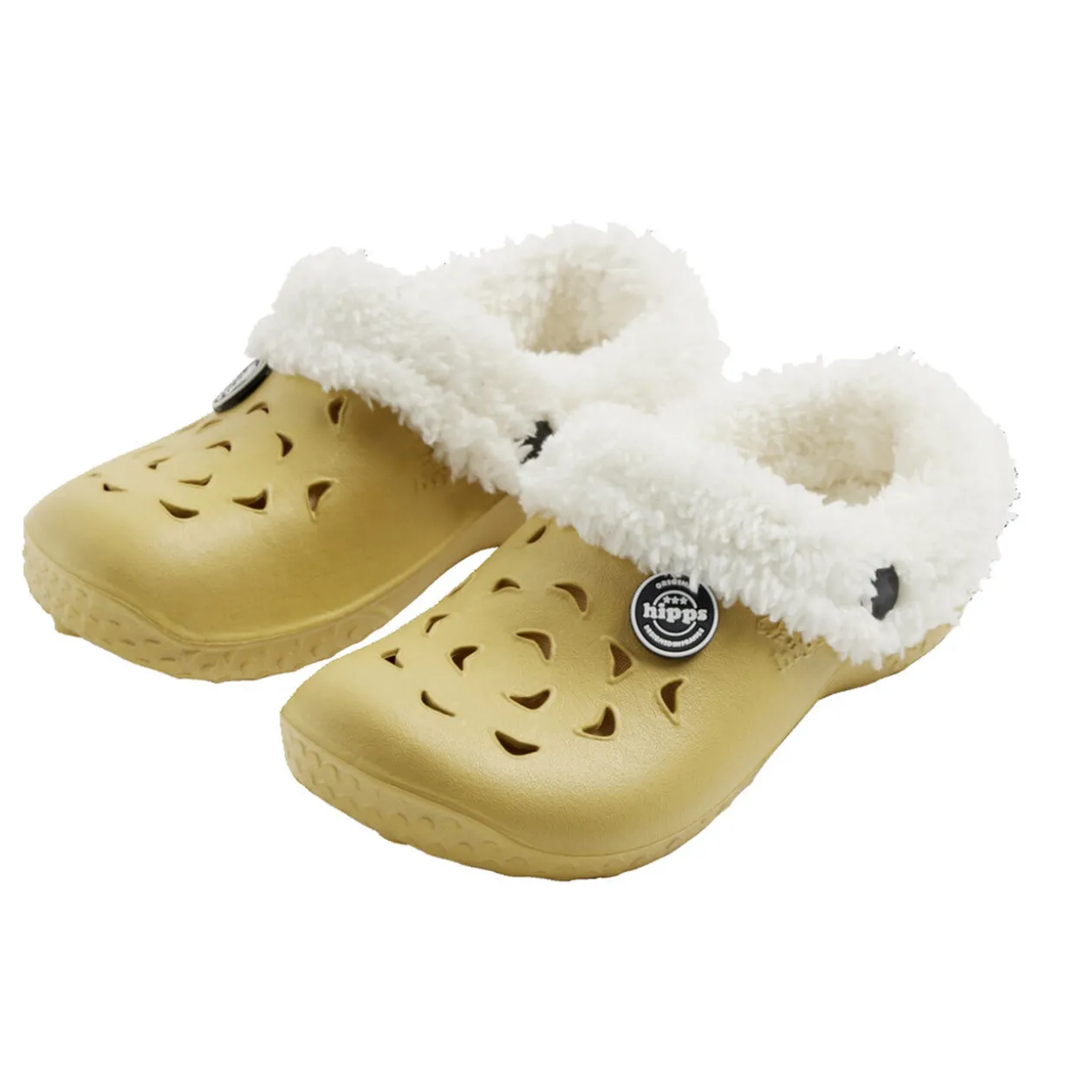 Sabots enfant Hipps fourrés jaune T24/25