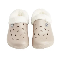 Sabots femme Hipps fourrés rose T38/39