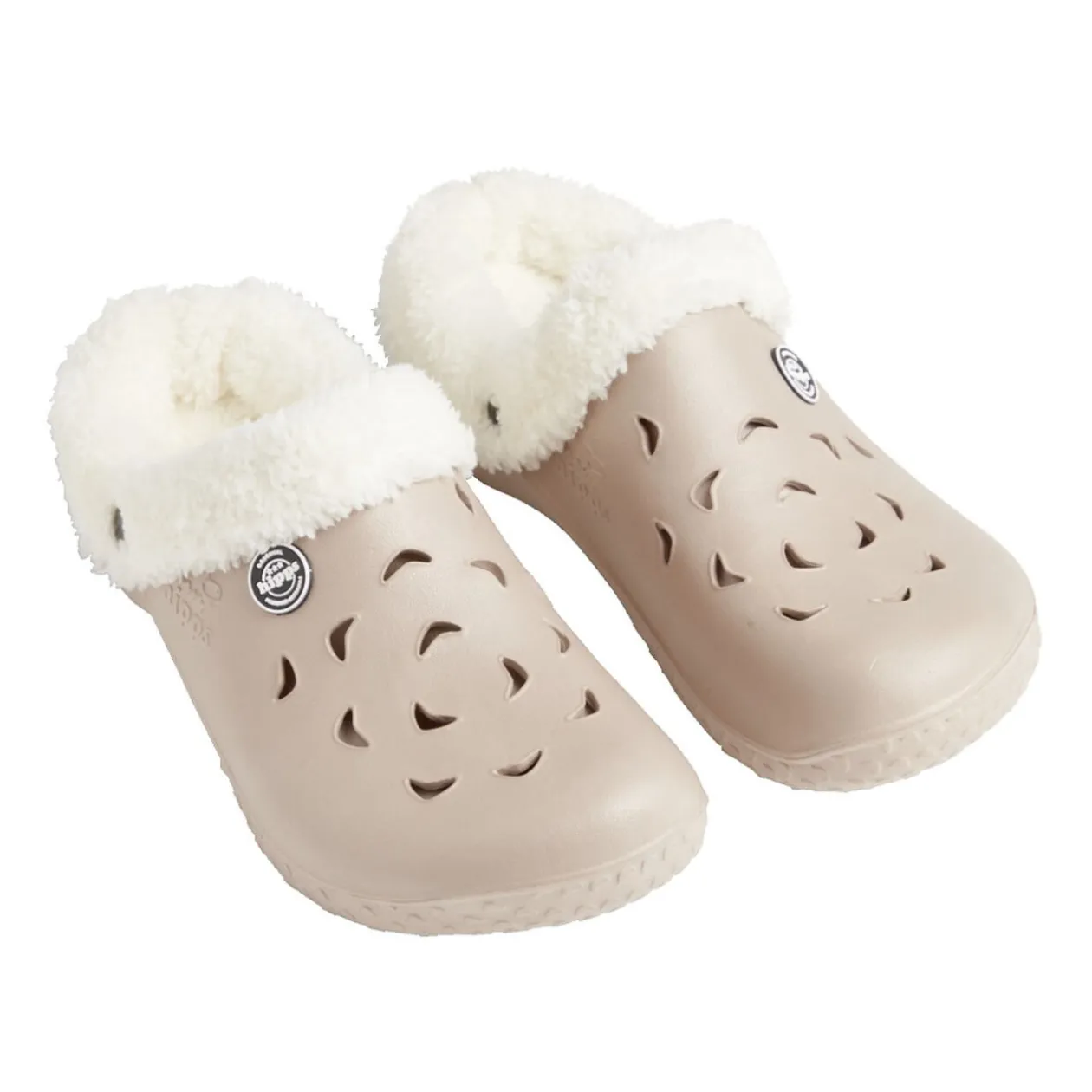 Sabots femme Hipps fourrés rose T36/37