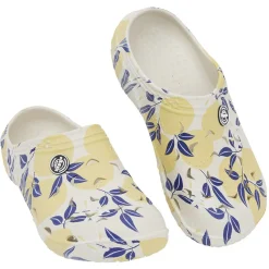 Sabots Hipps Femme plastique jaune imprimé citron provençale T38/39