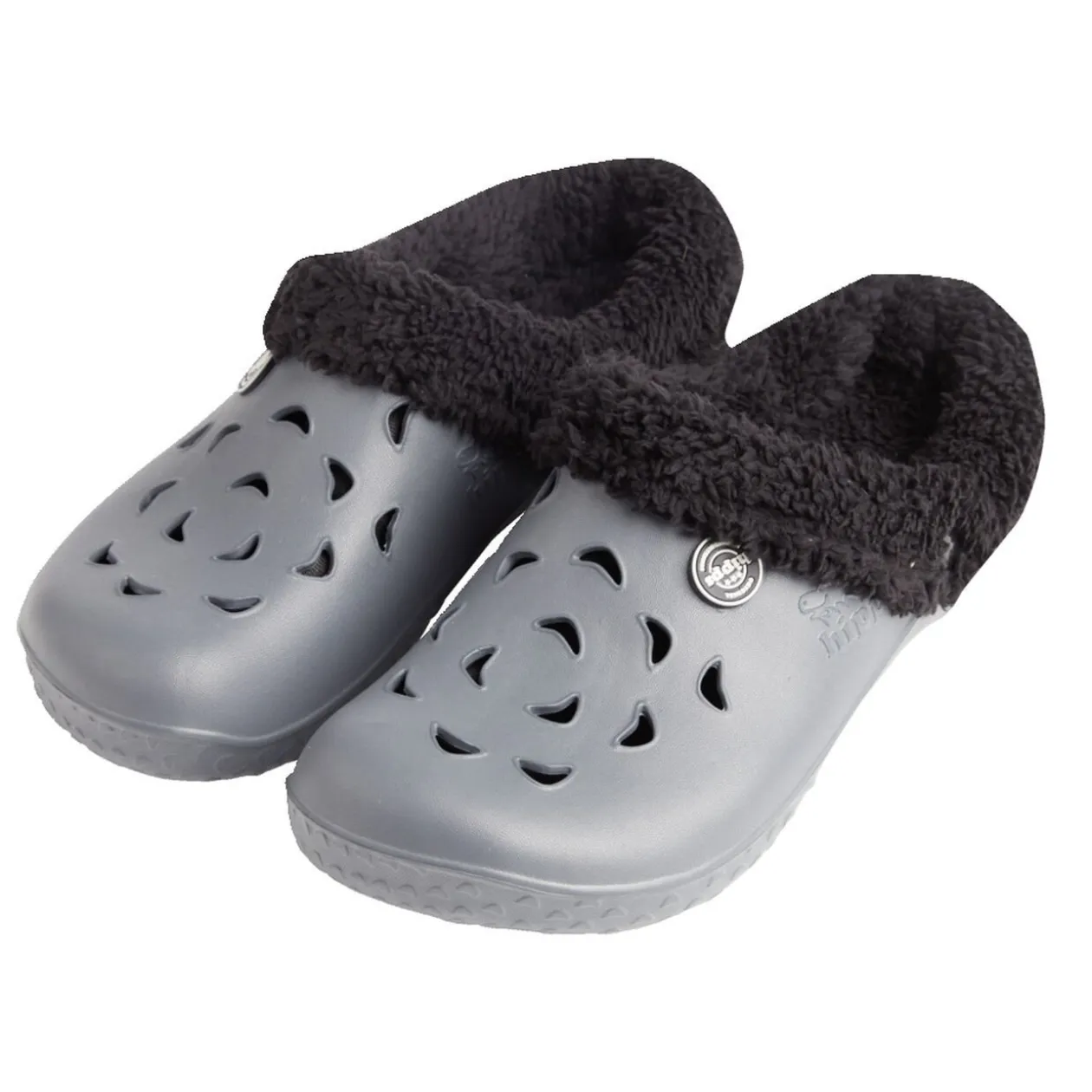 Sabots Hipps fourrés pour homme 44/45 noir