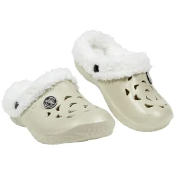 Sabots Hipps Hiver Enfant Beige pailleté T 30/31