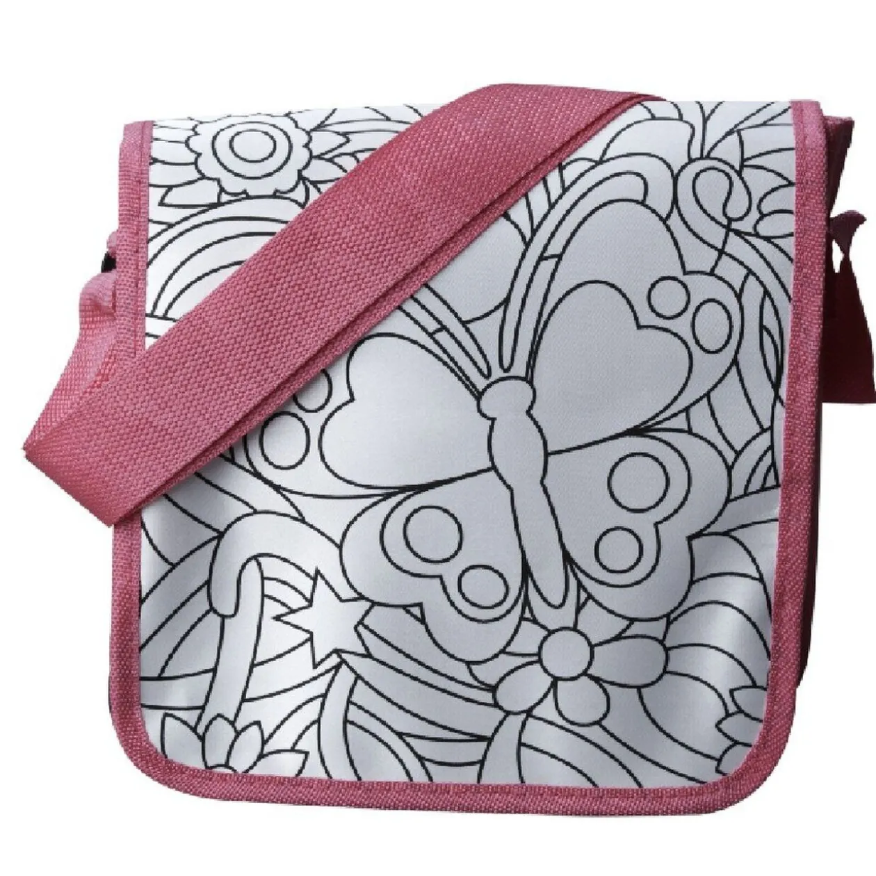 Sac à colorier Papillon