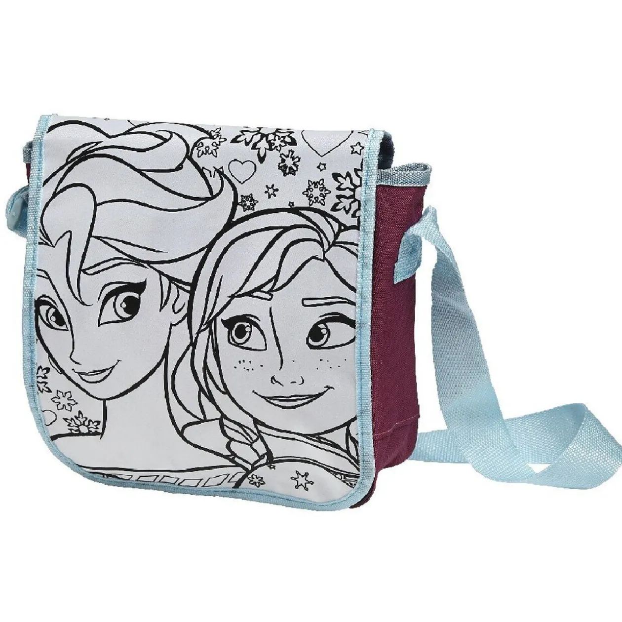 Sac à colorier Reine des neiges