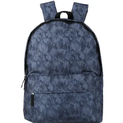 Sac à dos à design camouflage bleu