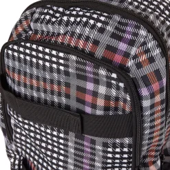 Sac à dos design quadrillage