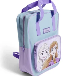 Sac à dos enfant Reine des Neiges 23x9xH31cm polyester violet