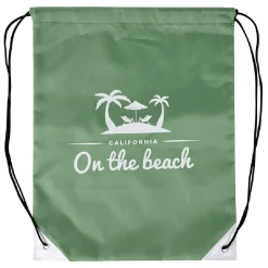 Sac à dos imprimé à cordon de resserrage