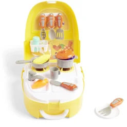 Sac à dos jouet enfant cuisinier 23 pièces