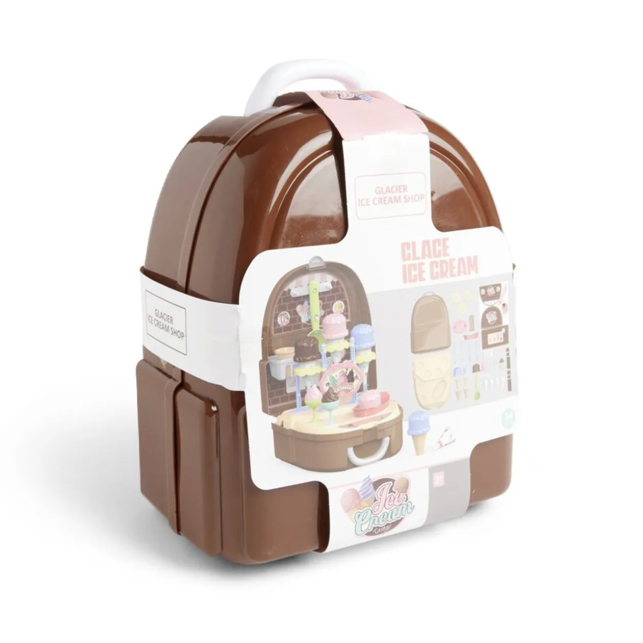 Sac à dos jouet enfant glacier 34 pièces