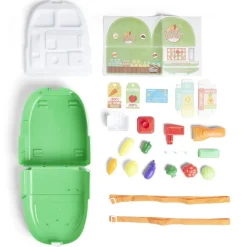 Sac à dos jouet enfant marchand supermarché 22 pièces