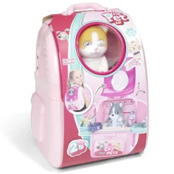 Sac à dos jouet toilettage chien ou chat 14 pièces