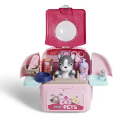 Sac à dos jouet toilettage chien ou chat 14 pièces