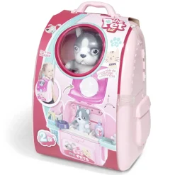 Sac à dos jouet toilettage chien ou chat 14 pièces