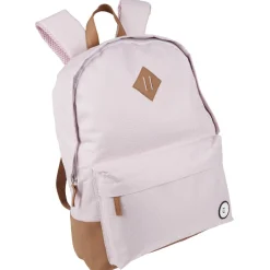 Sac à dos Tucson bi-matière rose simili marron