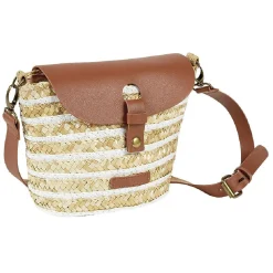 Sac en paille tressé