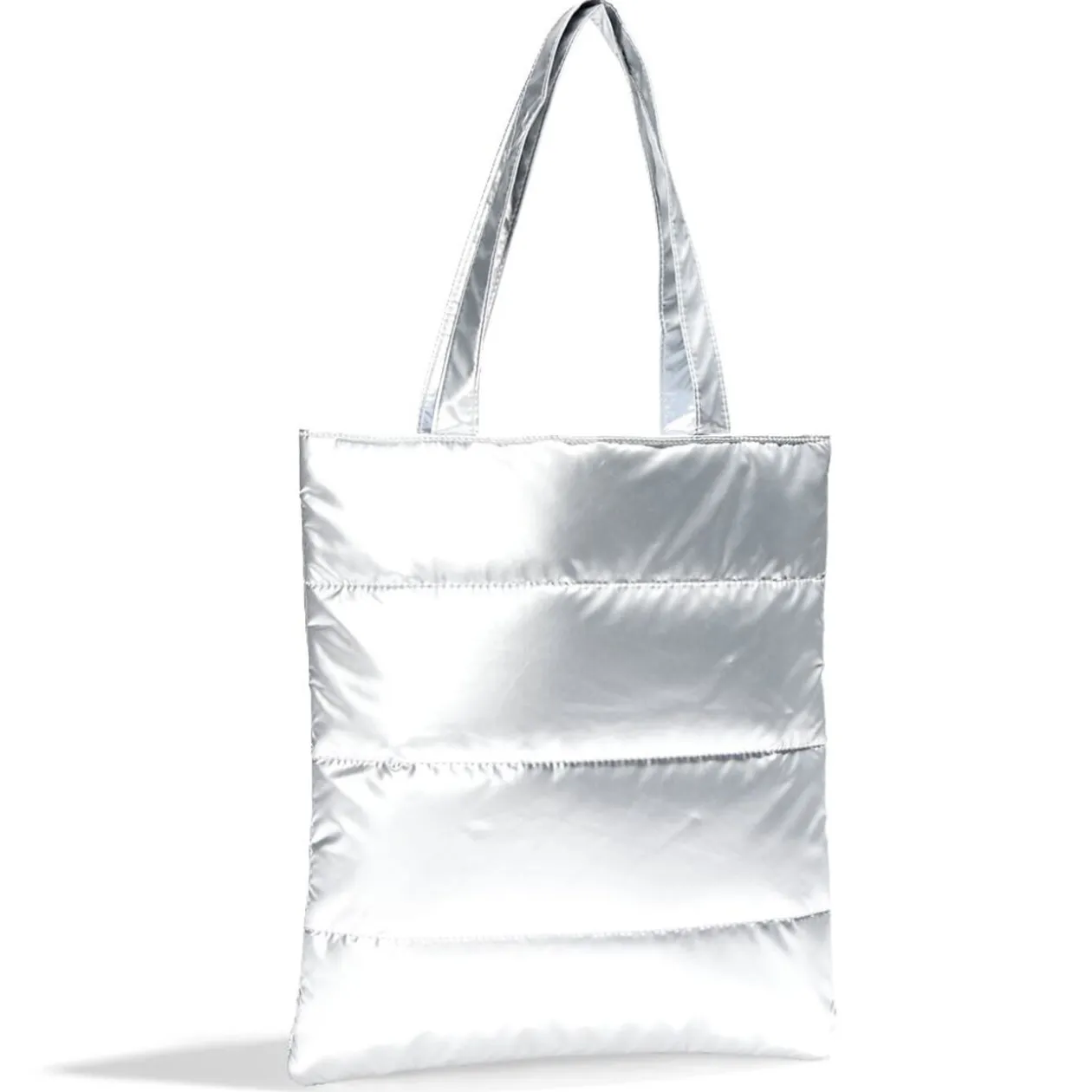 Sac matelassé design doudoune 34x39cm - 3 coloris