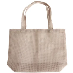 Sac mesh polyester petit format L33x10xH27cm - 4 coloris