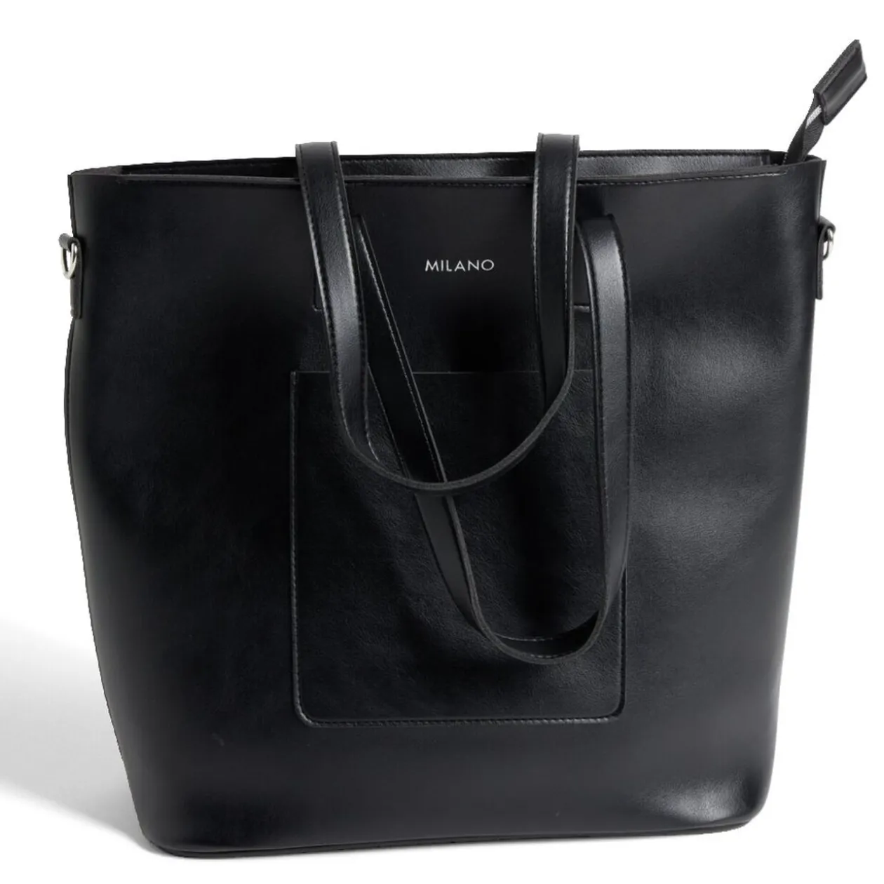 Sac shopping à lanière polyester 34x30xH13,5cm