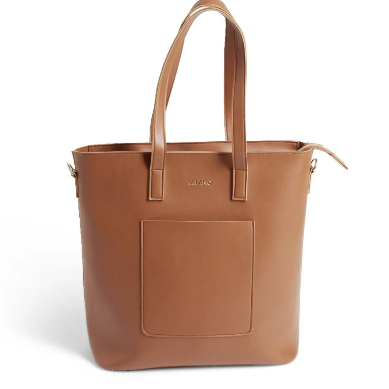 Sac shopping à lanière polyester 34x30xH13,5cm