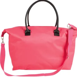 Sac week end rose framboise