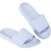 Sandales claquettes plastique blanc uni T38/39