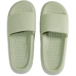 Sandales claquettes plastique vert uni T38/39