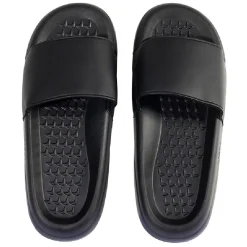 Sandales claquettes plastique noir uni T38/39