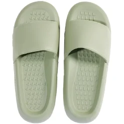 Sandales claquettes plastique vert uni T40/41