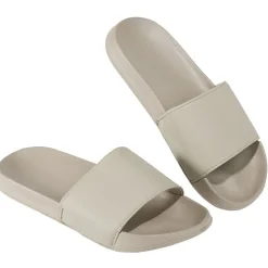 Sandales claquettes plastique gris uni T42/43