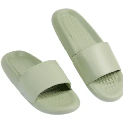 Sandales claquettes plastique vert uni T44/45