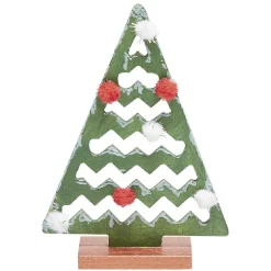 Sapin Noël en bois à décorer H.15 cm
