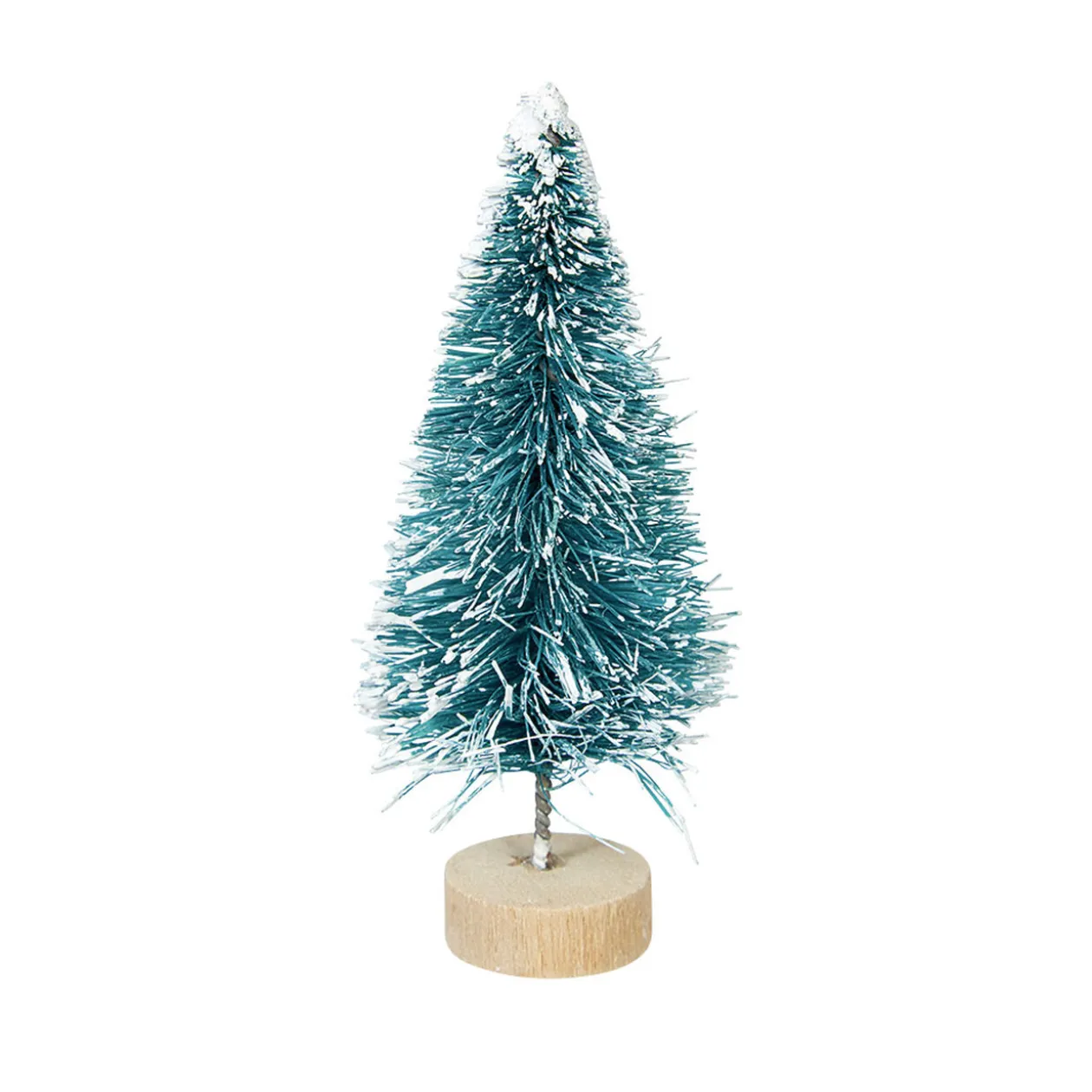 Sapin vert miniature accessoires de Noël x5