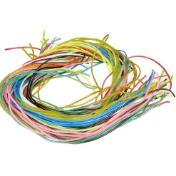 Scoubidou 50 brins plastique multicolore