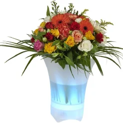 Seau à glace lumineux avec enceinte bluetooth