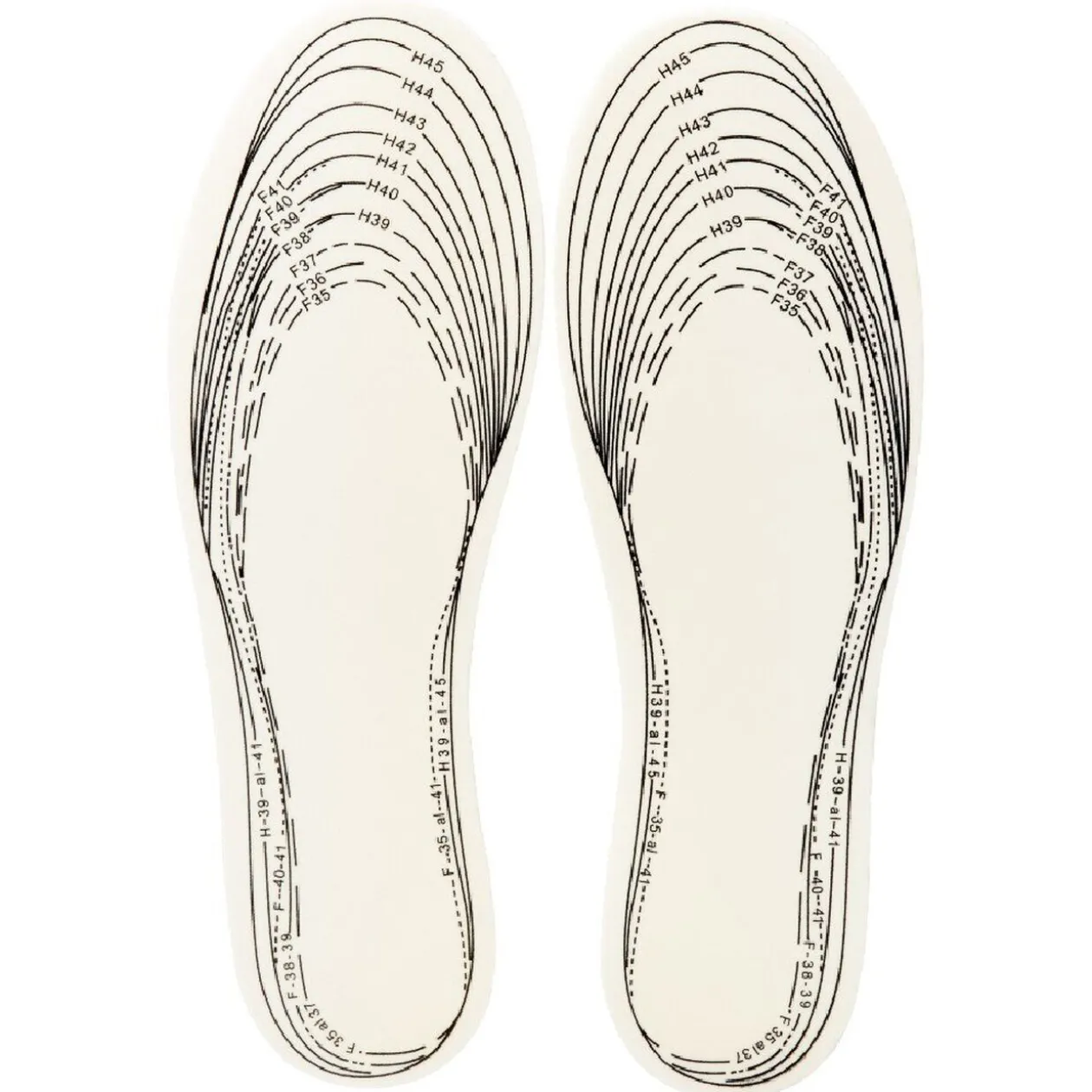 Semelle multi tailles à découper