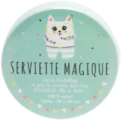 Serviette magique