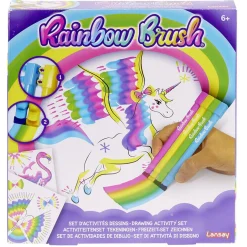 Set activité dessin Rainbow Brush feutre x5 et feuille x20