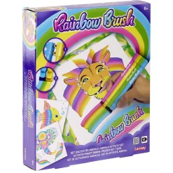 Set activité Rainbow Brush feutre à clipser x27 coloriage animaux