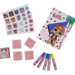 Set créatif tampon et coloriage LOL