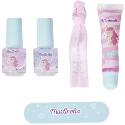 Set de beauté et trousse cosmétique Martinelia Little Unicorn 6 pièces