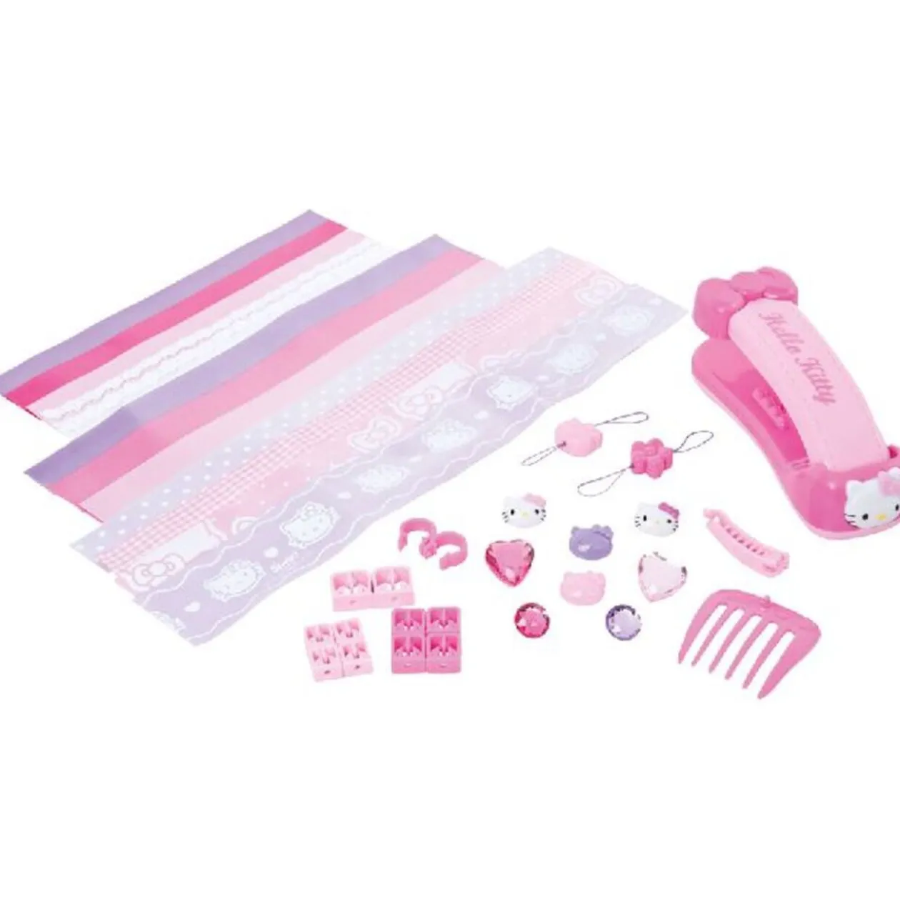 SET DE CREATION ACCESSOIRES A CHEVEUX HELLO KITTY
